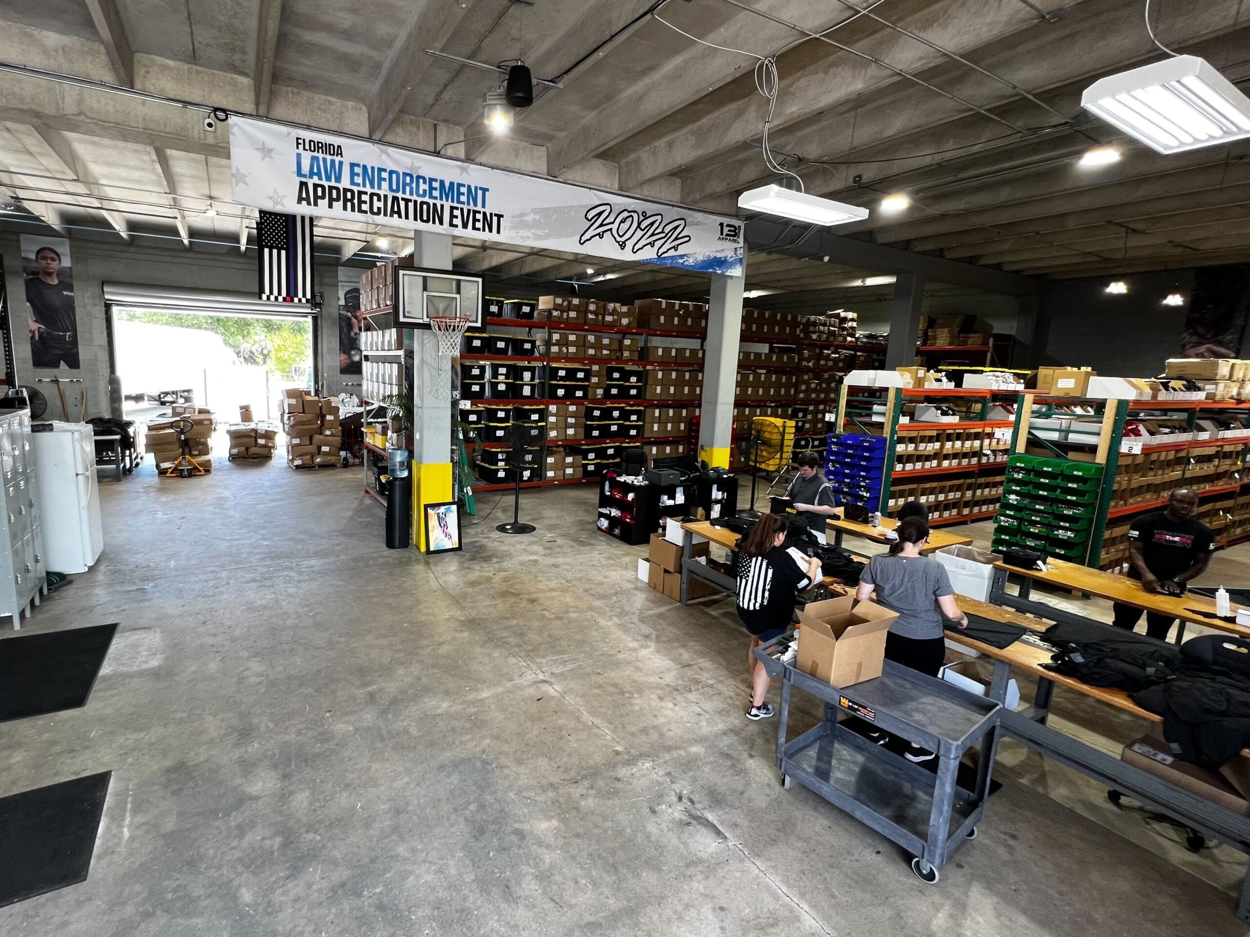 13 Fifty Apparel — West Palm Beach warehouse